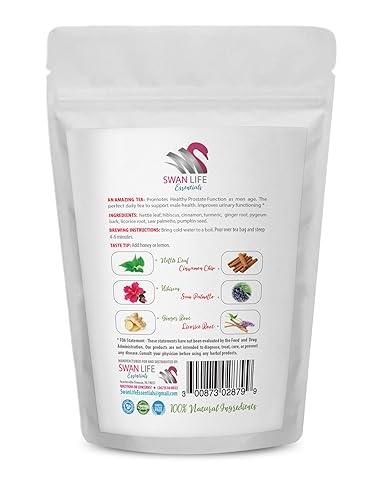 Miniatura 2 de Extracto de bayas de palma de sierra - Té de hierbas de apoyo a la próstata 14 días, sin cafeína, 100% sin gluten, sin OMG, ingredientes naturales -