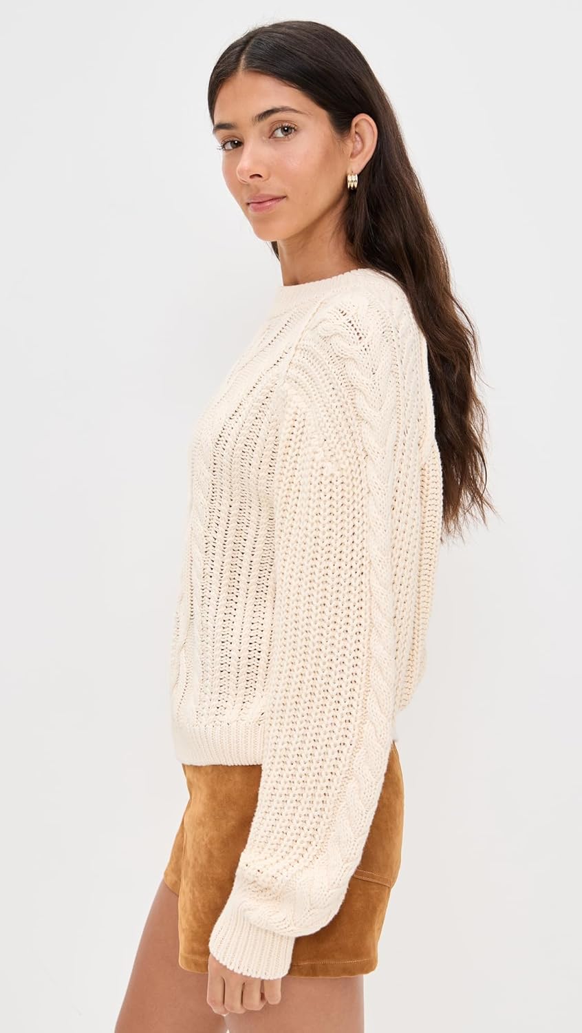 Free People Women's Frankie Cable Pullover - Image 5