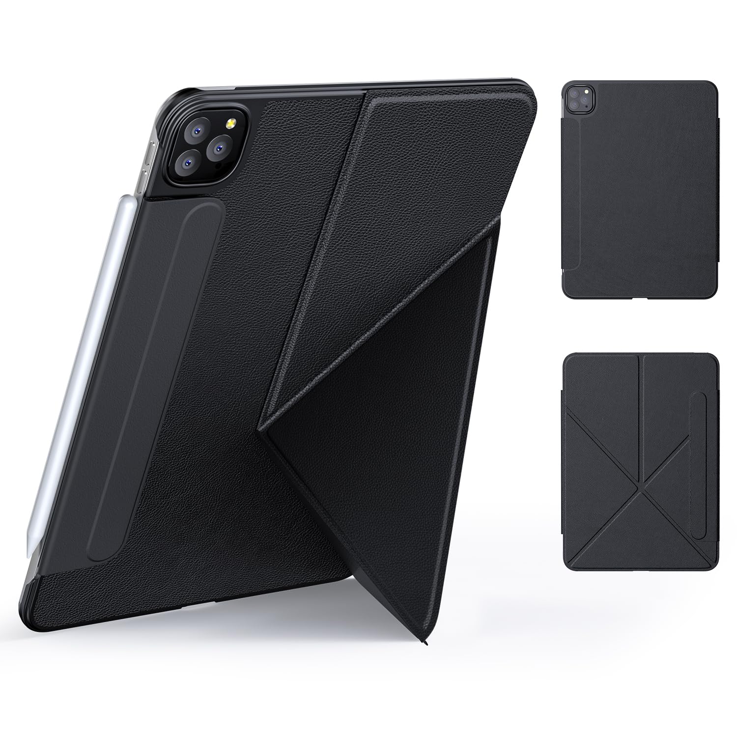 Amazon.co.jp: iPad Pro 12.9インチ ケース 第6/5/4/3世代 カバー 横