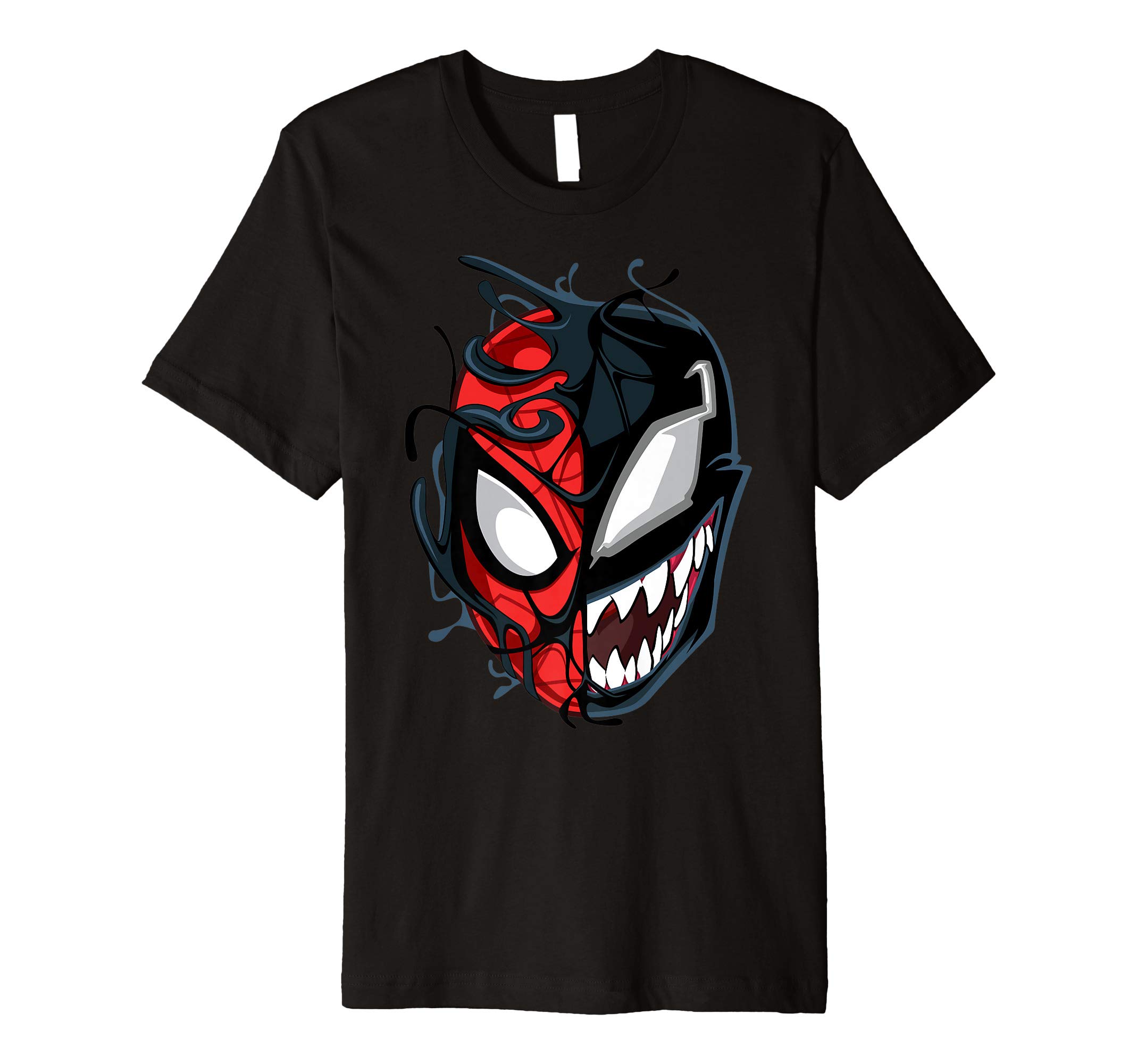 MarvelSpider-Man Maximum Venom Spider-Man Big Face Premium T-Shirt