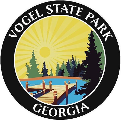 Miniatura 7 de Lake Dock  Vogel State Park  Georgia 3.5 pulgadas ventana coche camión calcomanía vacaciones aventura tema novedad apliques