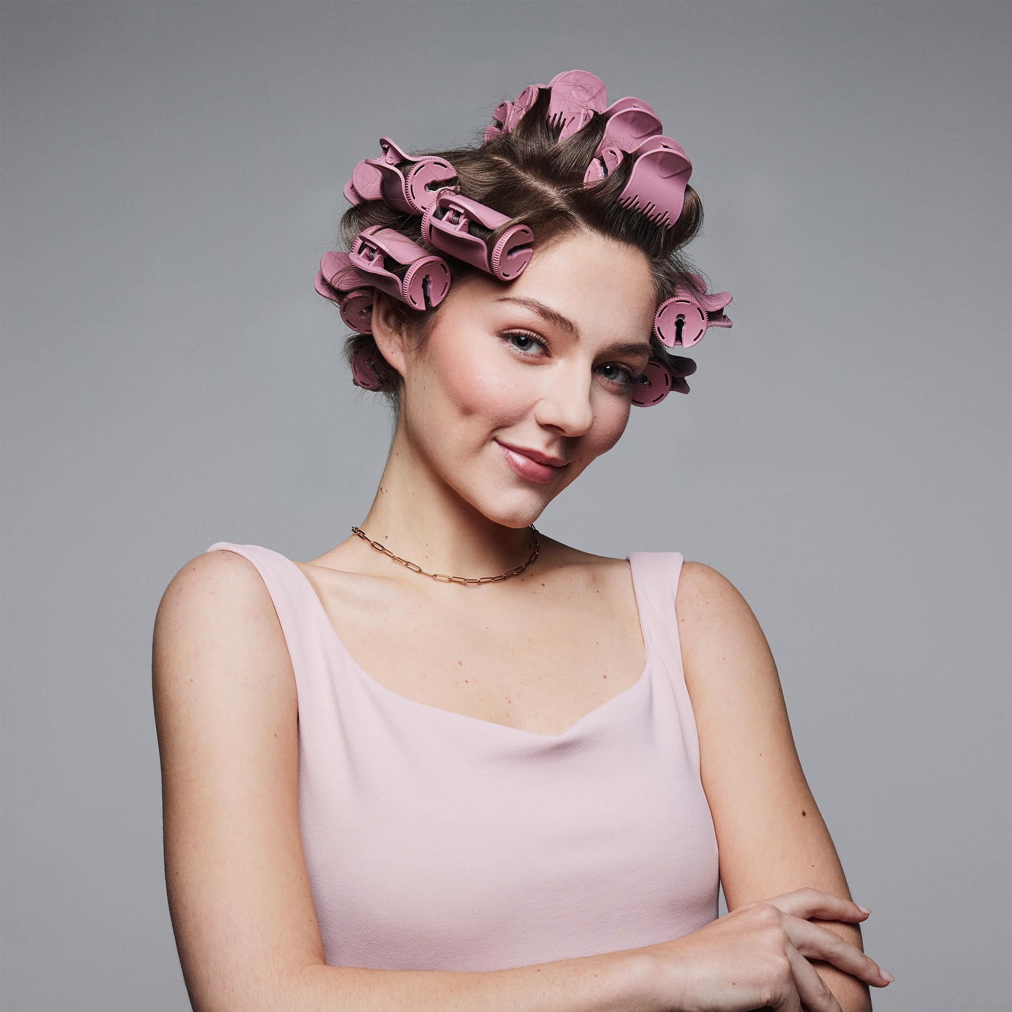 Remington Bigoudis Cheveux [Boucles Sérées et Larges] PROluxe (Coffret 20 rouleaux antidérapants 25+32mm,Céamique,Technologie Intelligente OPTIHeat,chaleur constante ciblée) Bigoudis chauffants H9100