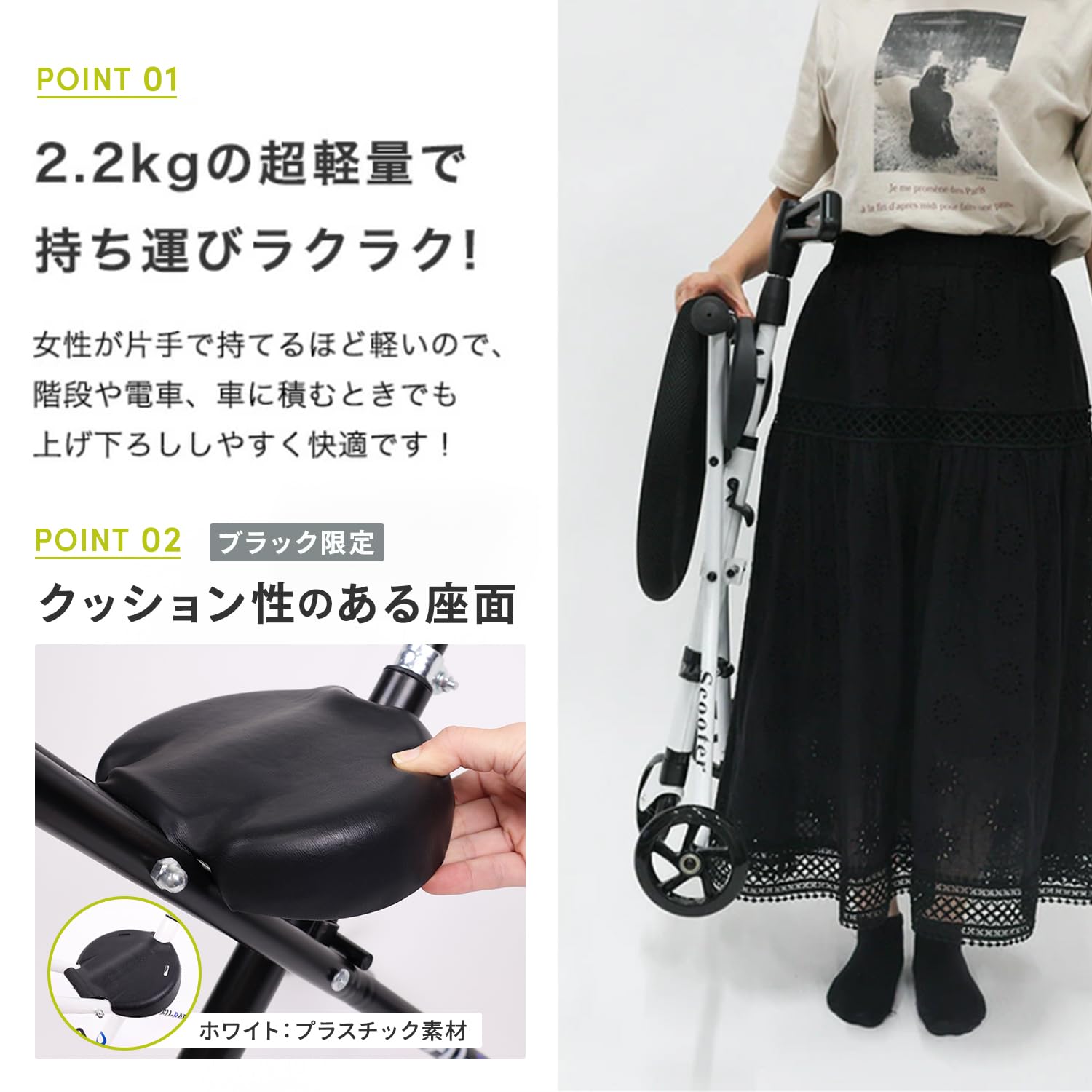 Amazon.co.jp: [MRG/ママタスで紹介] ハンディーキッズスクーター 3輪 