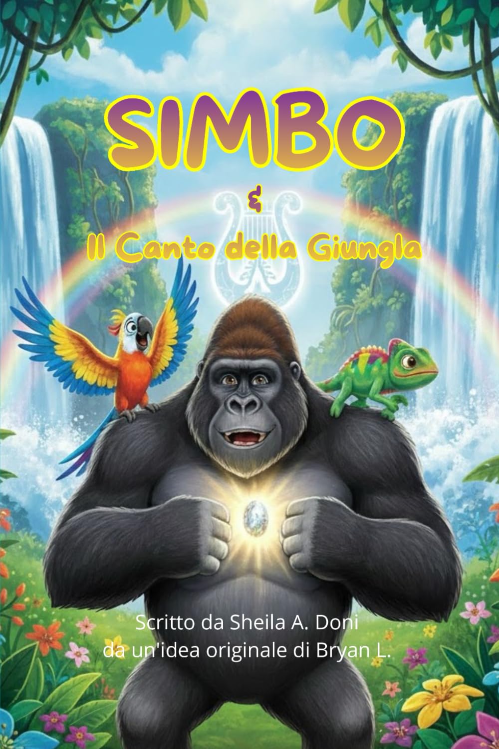 Simbo e Il canto della giungla: Una Favola Illustrata sull'Amicizia e il Coraggio per Bambini