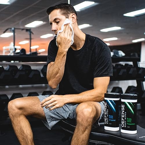 Miniatura 6 de Defense Soap Jabón en barra medicado antimicótico, paquete de 2, toallitas corporales de árbol de té (40 unidades) paquete de 2 y gel de baño de 12