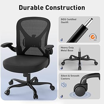 COMFORTABLE REASON タムハット Amazon.com: ZZH Mesh Office Chair with Adjustable Lumbar