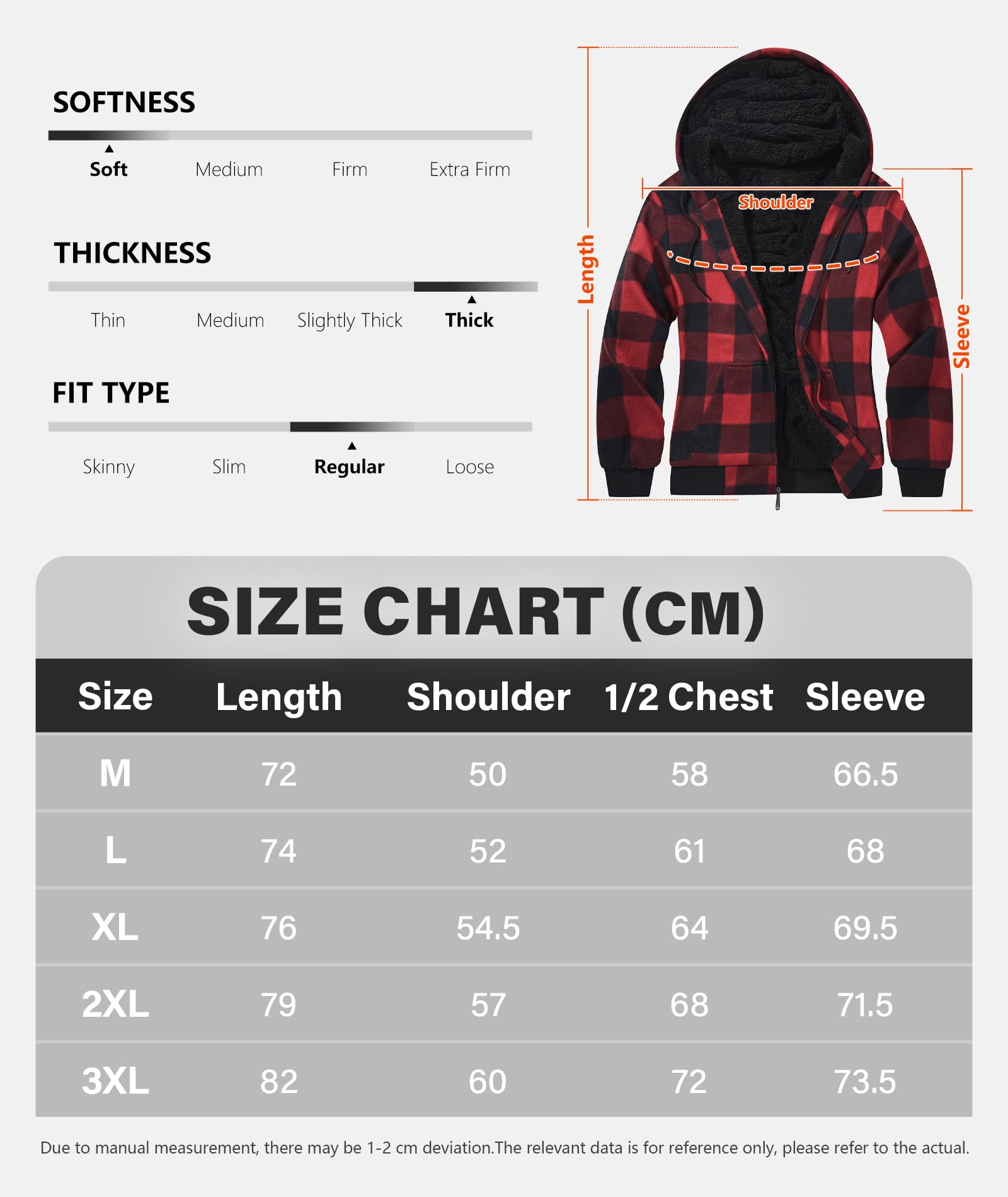 geeksport geeksport geeksport geeksport Felpa da Uomo con Cappuccio e Full Zip Fleece Hoodies for Men Sportive Inverno