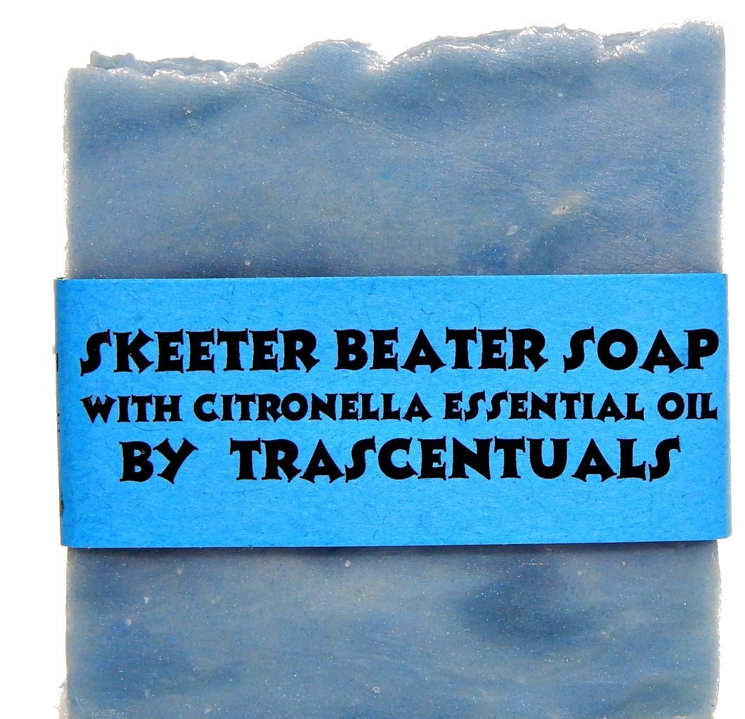 TRASCENTUALS Skeeter Beater Soap with Citronella Essential Oil Helps To Drive Away