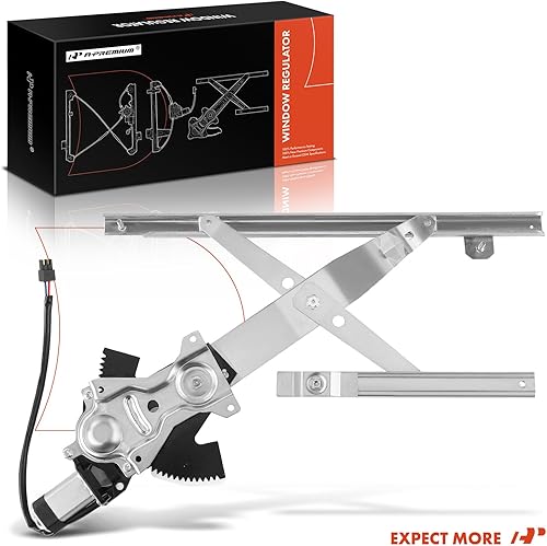 Miniatura 9 de A-Premium Elevalunas eléctrico con motor compatible con Pontiac Sunfire Chevrolet Cavalier 1996-2005 sedán delantero izquierdo del lado del conductor