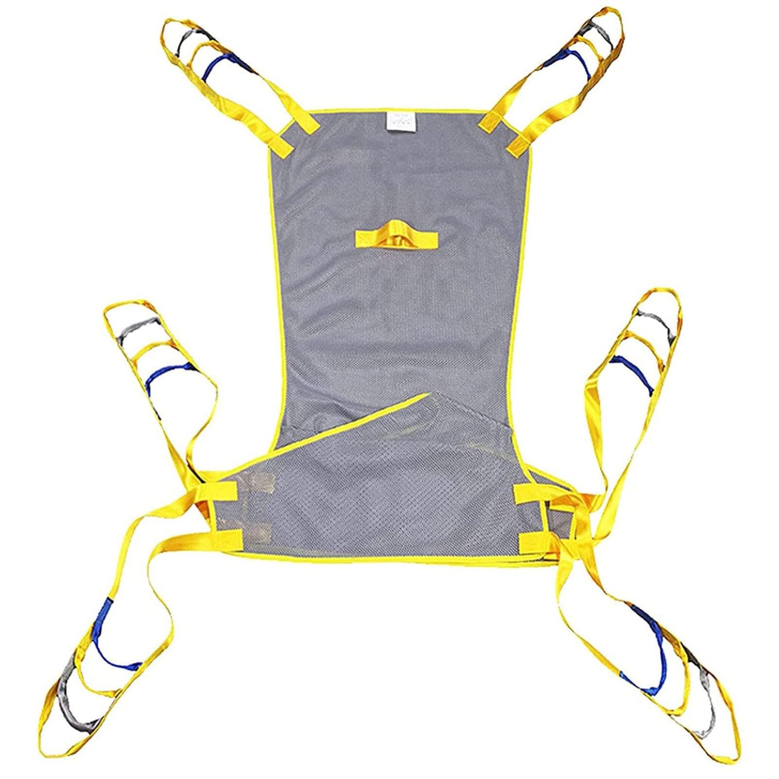 Arnés Elevación Paciente Cuerpo Completo, Gruas para Discapacitados Diseño De Pierna Dividida para Posicionamiento Y Elevación De La Cama Accesorios De Enfermer L