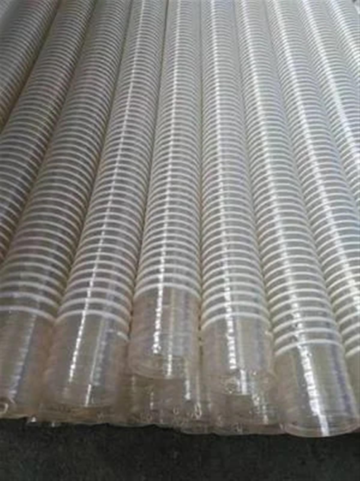 2 m de diamètre intérieur 40/50/55/60/75 mm PVC aspirateur Industriel Soufflet pailles Filetage Tuyau Souple Tuyau Durable for Cyclone SN50T3(2M 50MM)