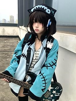 MAD PUNKS ストライプ柄猫耳パーカー長袖 楽天市場】LASTパーカー ｜ 猫耳 ねこ耳 パーカー ロング ロング