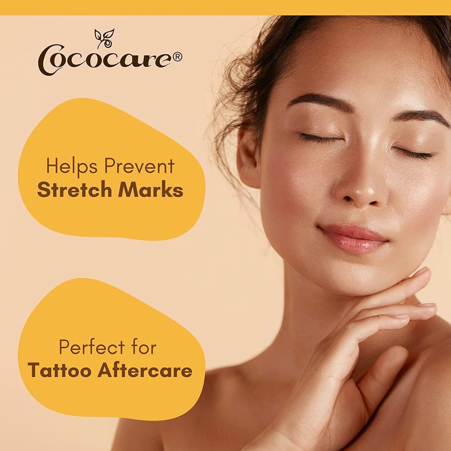 Cococare Coco Cocoa Butter Stick, Stock 100% 1 oz, 8 Pack