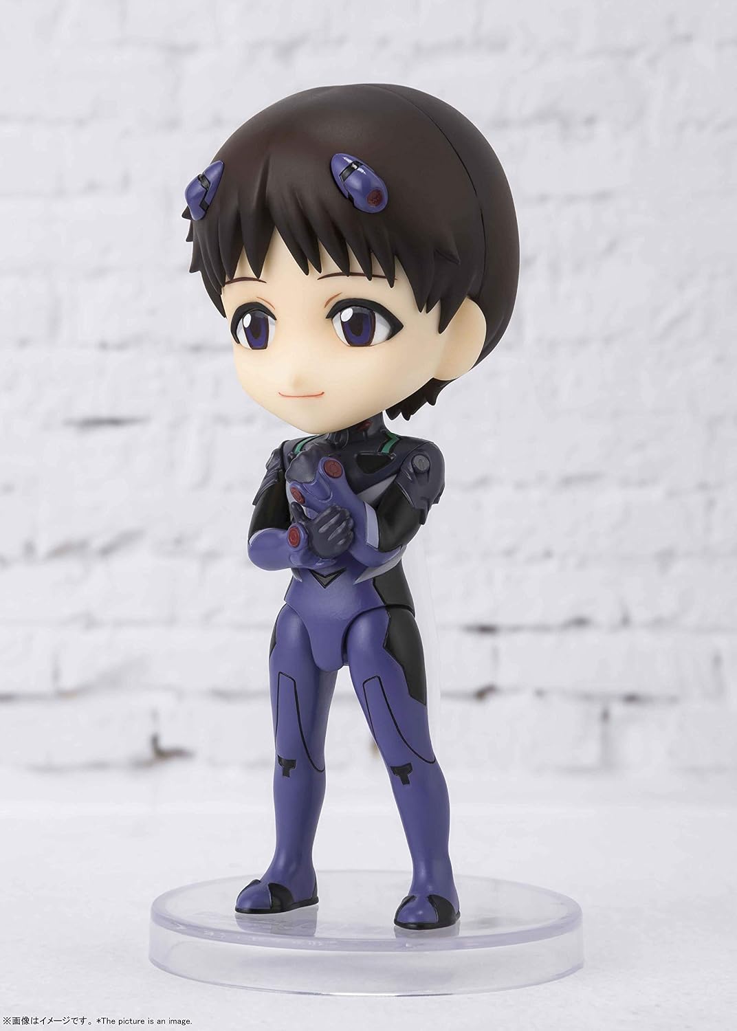 TAMASHII NATIONS - Evangelion - Ikari Shinji , Bandai Spirits Figuarts mini Action Figure Action Figure