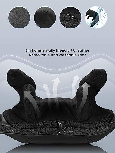 Miniatura 6 de Masajeador Shiatsu inalámbrico de cuello y espalda con calor relajante, USB C recargable de tejido profundo 6D masaje eléctrico para aliviar el