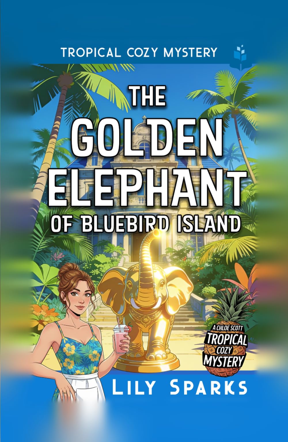 The Golden Elephant of Bluebird Island: Tropical Cozy Mystery (A Chloe Scott Tropical Cozy Mystery)