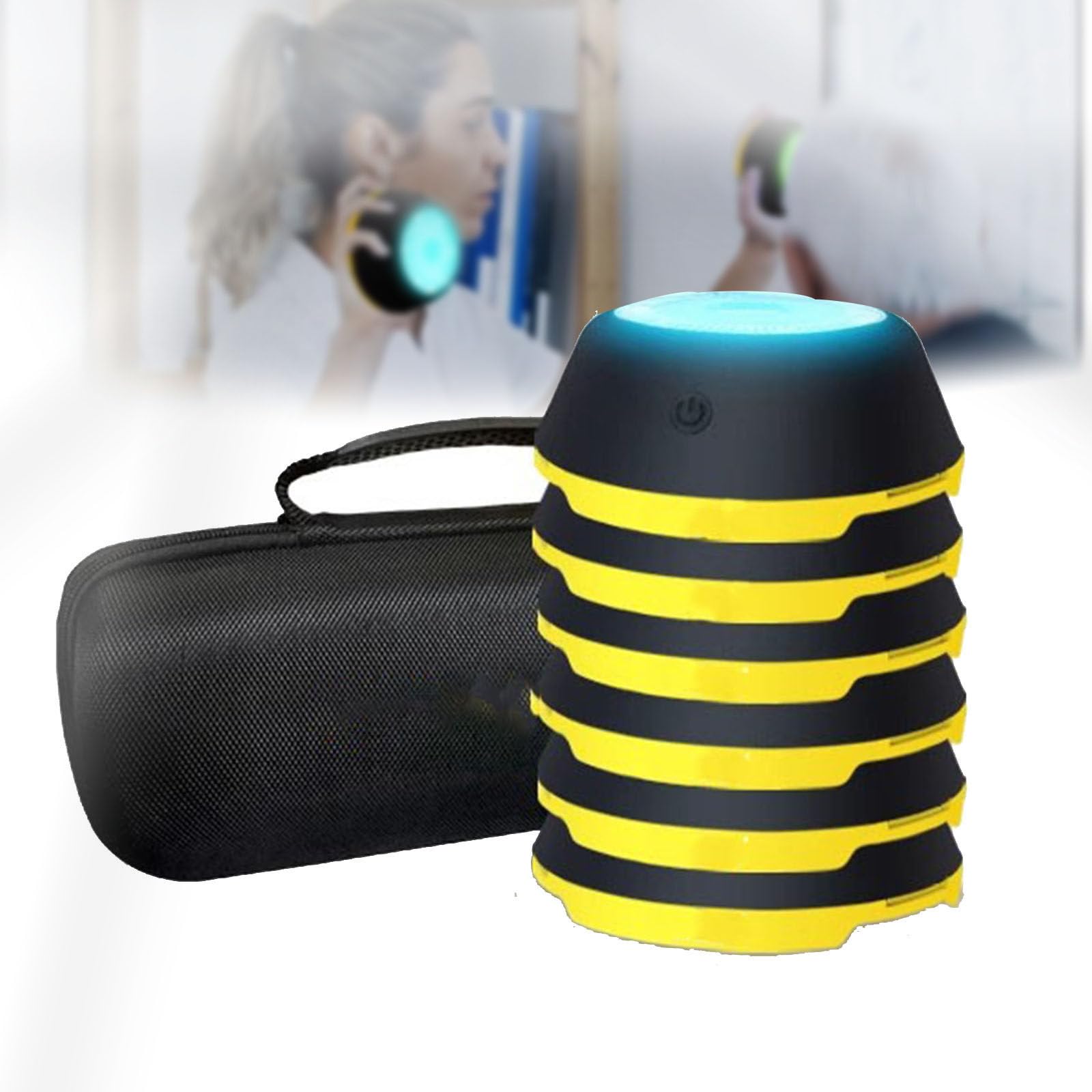 LjyAeono Reaction Training Lights Improves Reaction Speed and Agility，Reaction Training for Athletes, Trainers, Coaches, Fitness Trainers, Physical Educators,Physical Therapy 6lights