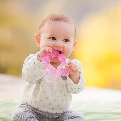 Miniatura 8 de Infantino Paquete de 3 mordedores de agua 2 lima  1 juego azul