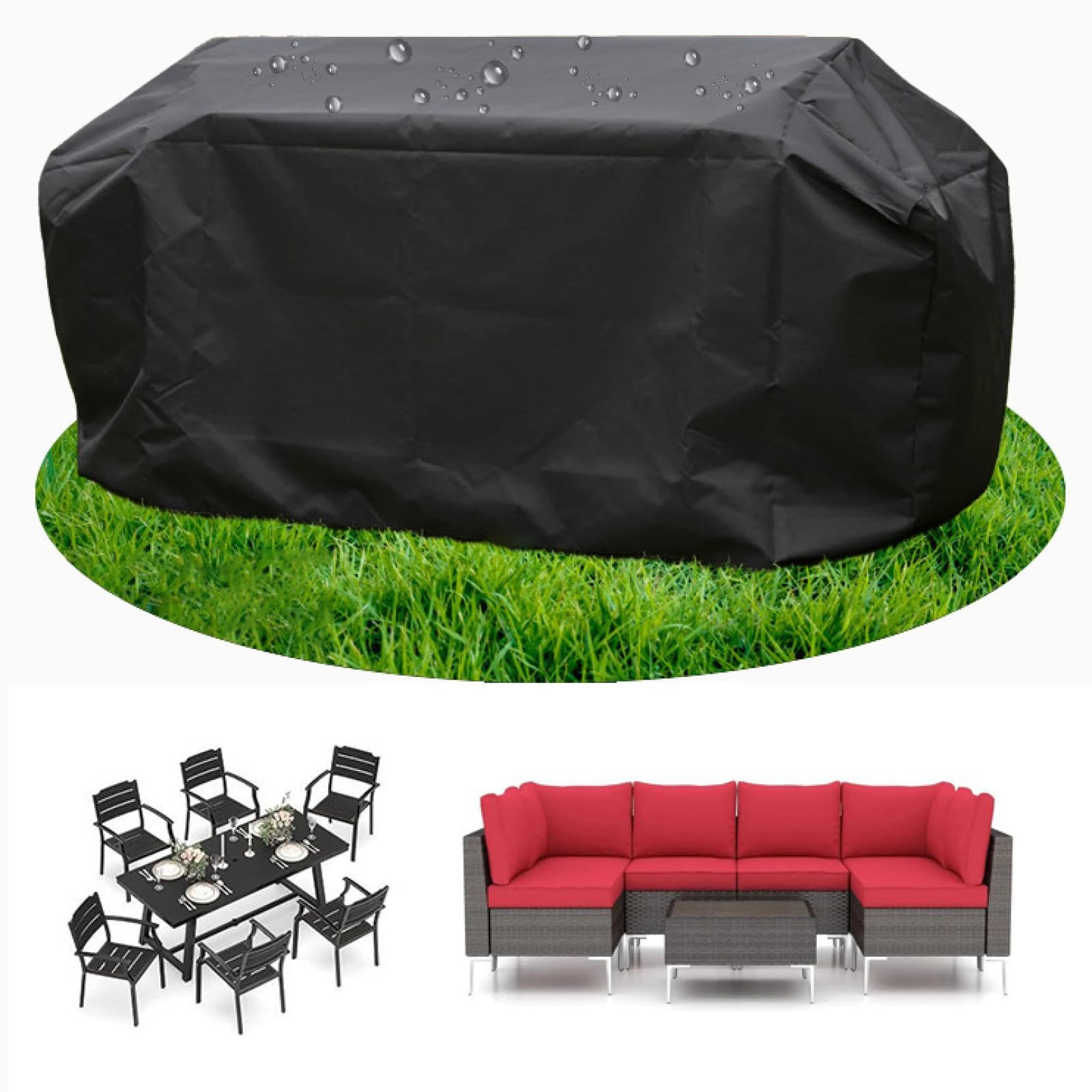 Fundas Para Muebles De Exterior, Tela Oxford 420D, Impermeable