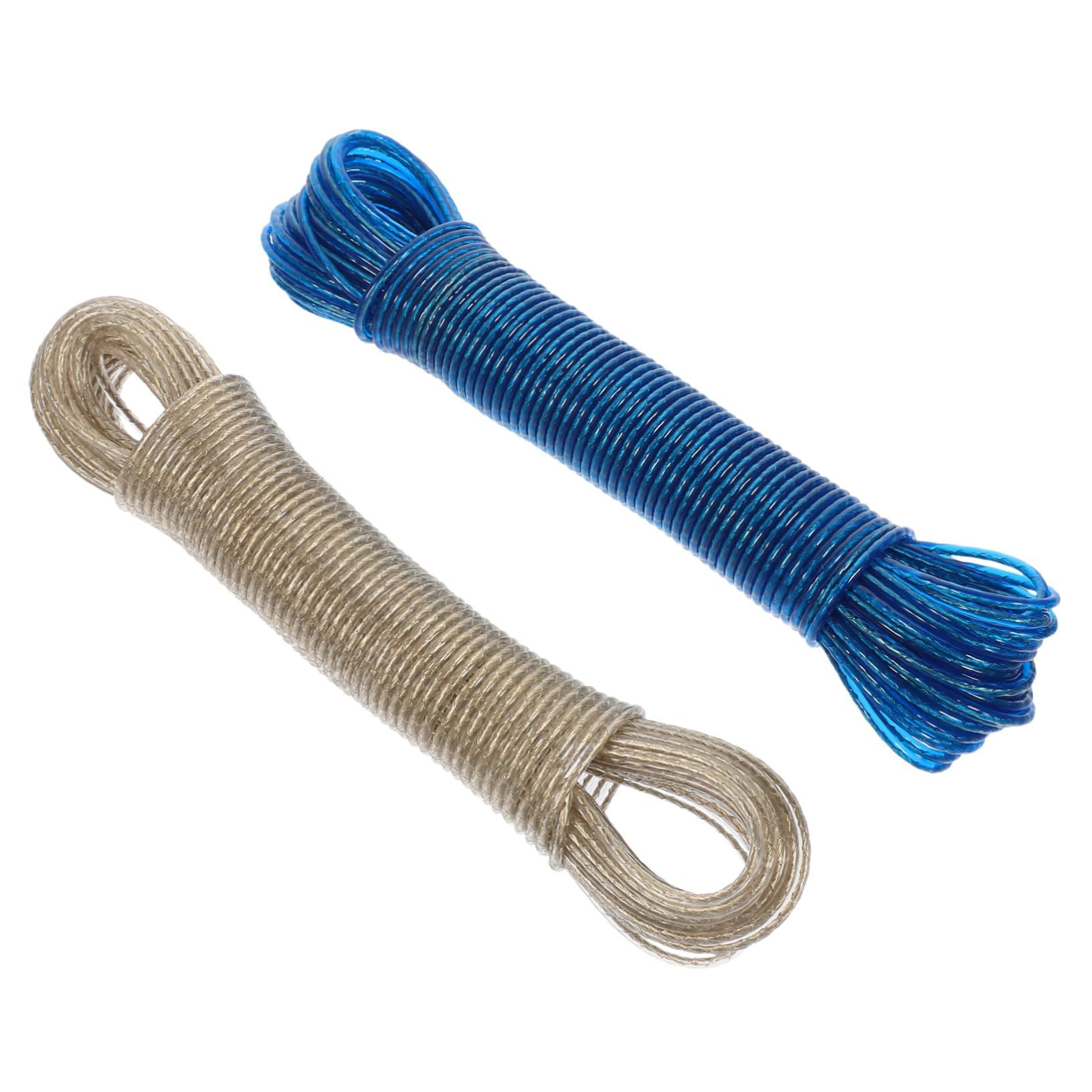 PRETYZOOM 4 Juegos De Tendederos Portátiles para Exteriores Resistentes Al Viento para Ropa De Camping (2 Unidades)