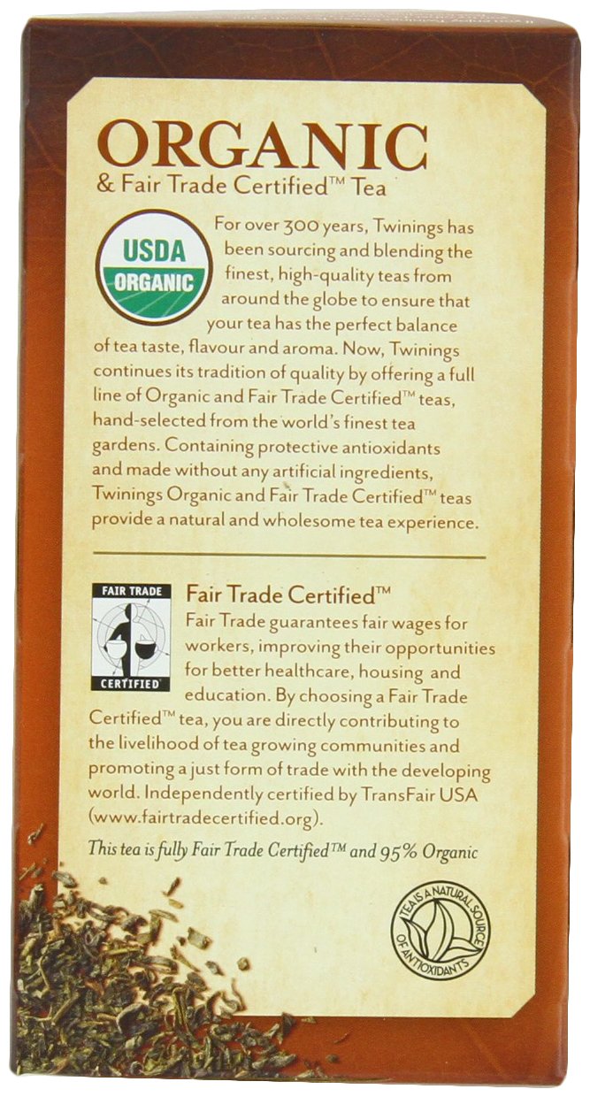 Twinings Tea – All Natural, Certified Kosher Green Tea Bags – 50 Count : Grocery Tea Sampler : Grocery & Gourmet Food