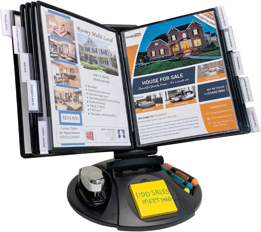 Business Source 62888 Deluxe Catalog Display Racks 20