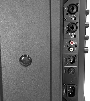 Seismic Connect - Portable Powered 8 Inch 2-Way Rechargable PA Speaker - Class D Amp | TWS Connectivity | DSP | All-in-One PA System