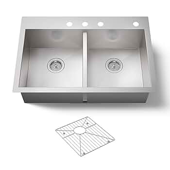 KOHLER Vault Stainless Steel 33