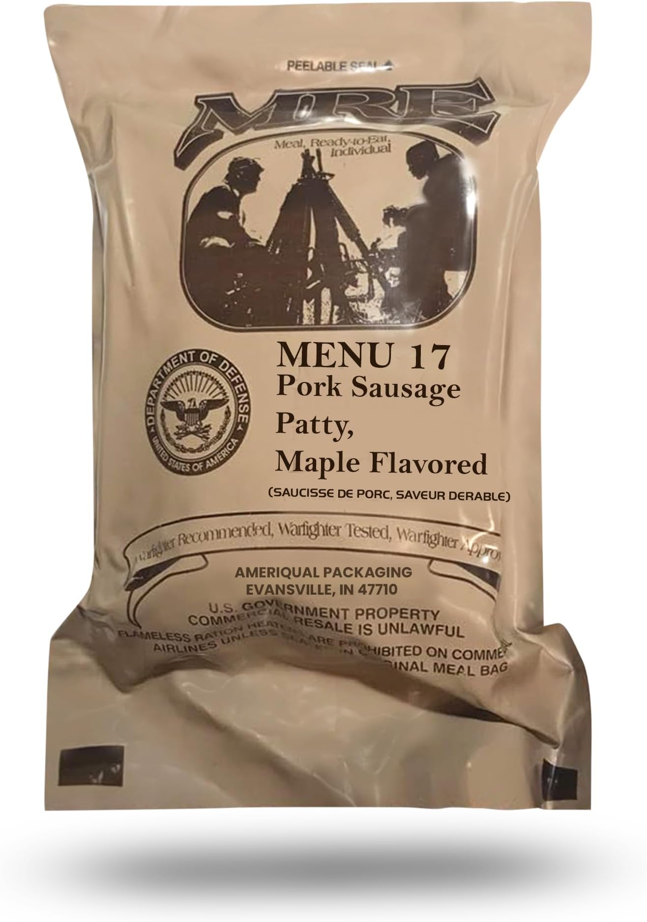 NutrientRich MREs Portable Food Survival Meals Long