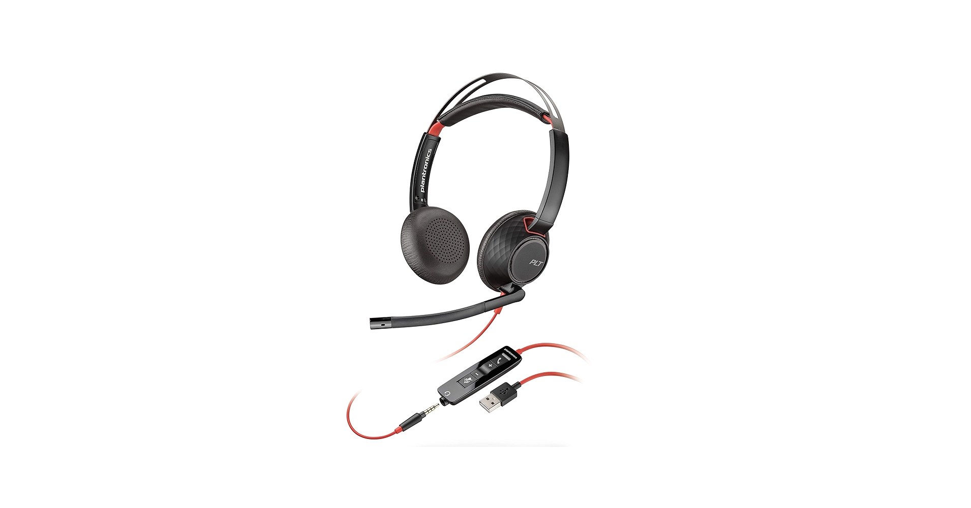 【新品未使用品】plantronics poly「BLACKWIRE5200」 Amazon.com: Plantronics - Blackwire C5220 - Wired, Dual-Ear