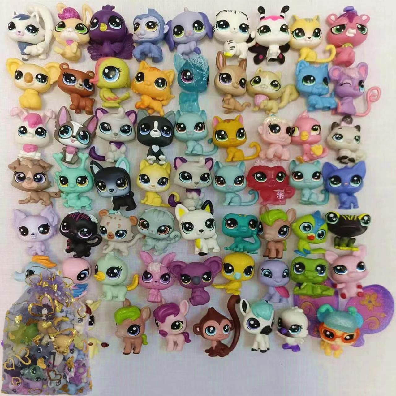 xuyue Lps Pack of 20 Pets Littlest Pet Shop Toys Bangladesh Ubuy - Main Image