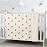 CREVENT 30\'\'X40\'\' Organic Muslin Cotton Baby Blanket for Newborns, Soft Mink Backing, Essential for Baby Shower Birthday Gift - Bear 75X100cm
