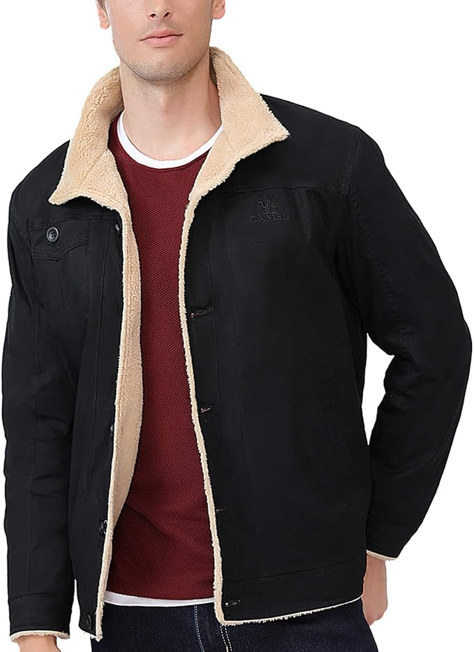 coat with fleece inside