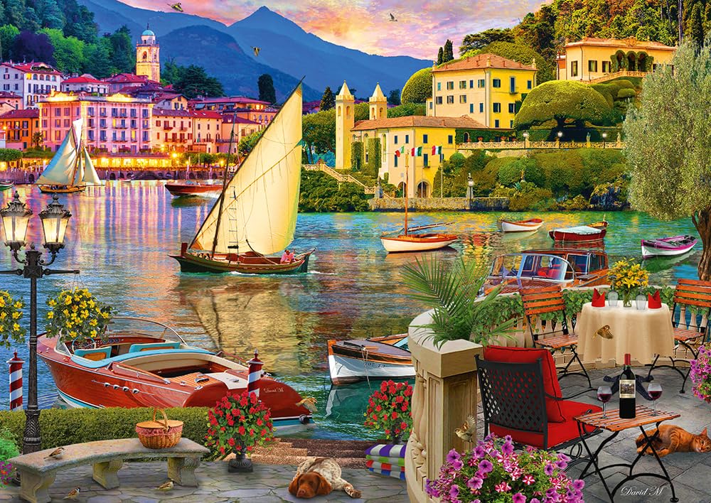 Schmidt Spiele | Italian al Fresco (500pc) | Puzzle | Ages 10+