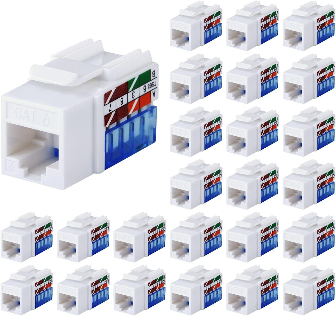 Cat6 RJ45 Keystone Jack