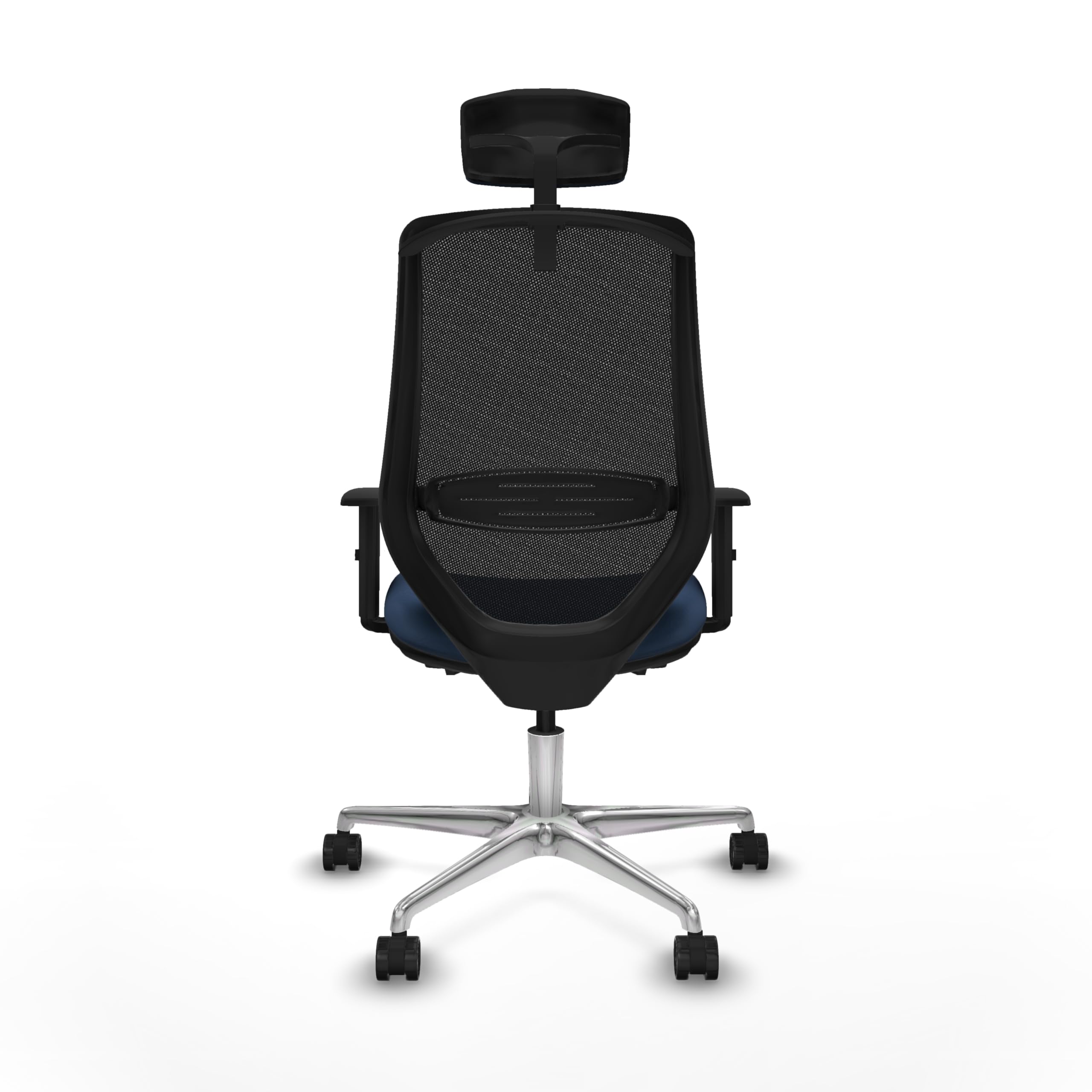 Piqueras y Crespo Mardos: la Mejor Silla de Escritorio Calidad Precio con Respaldo Fijo, cabecero 2D, Apoyo Lumbar 1D, Brazos 1D, Mecanismo Sincro/Traslack, para 24 Horas de Uso y 120 Kg