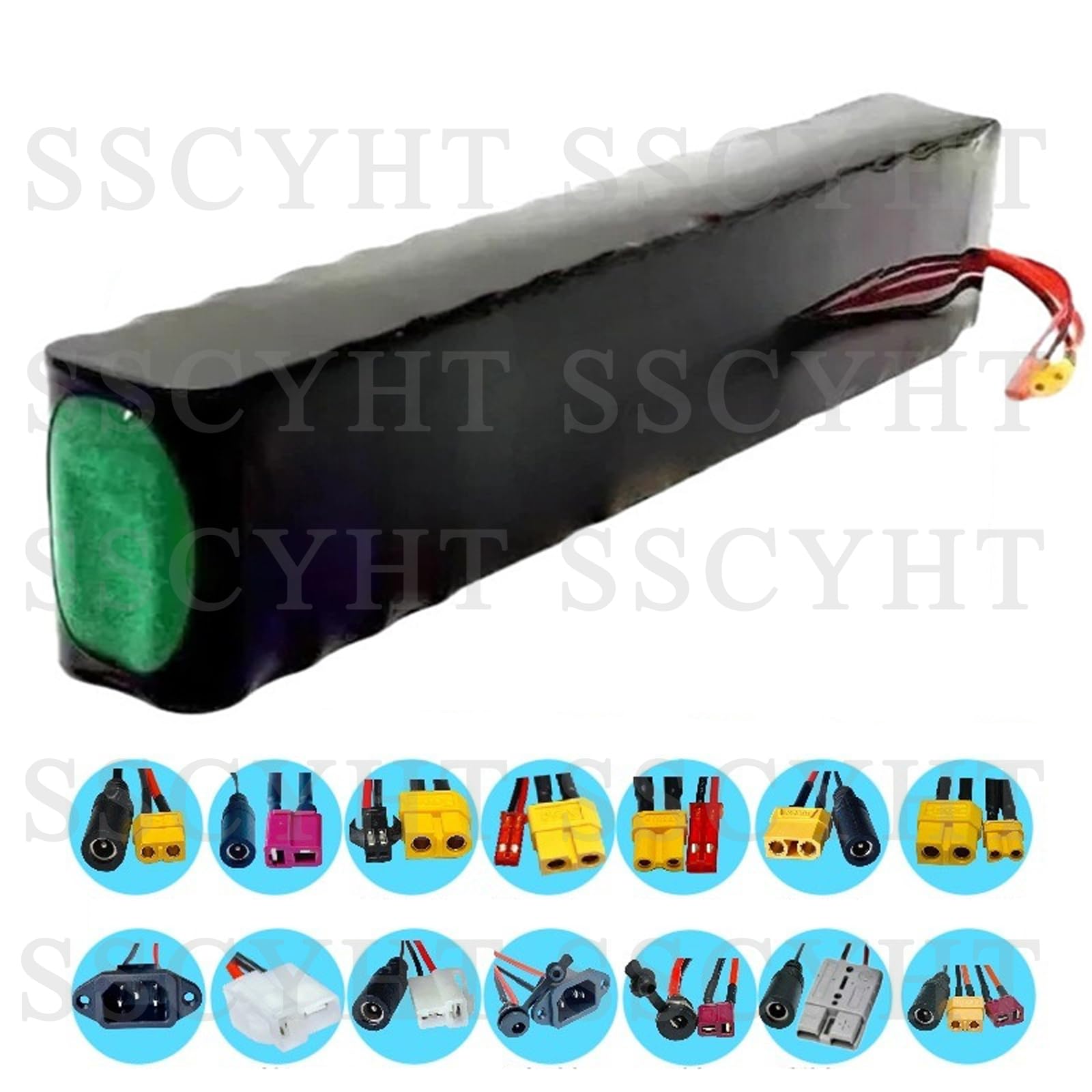 Batteria Monopattino Elettrico 10S3P 36 Volt Pacco Batteria Litio 36V 7.8Ah 9Ah Ricambio per Monopattino Pieghevole con Scheda di Protezione BMS