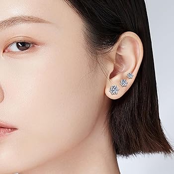 関税/送料込み【BELLGIO】11mm ピアス モアッサナイト & S925 関税/送料込み【BELLGIO】11mm ピアス モアッサナイト & S925