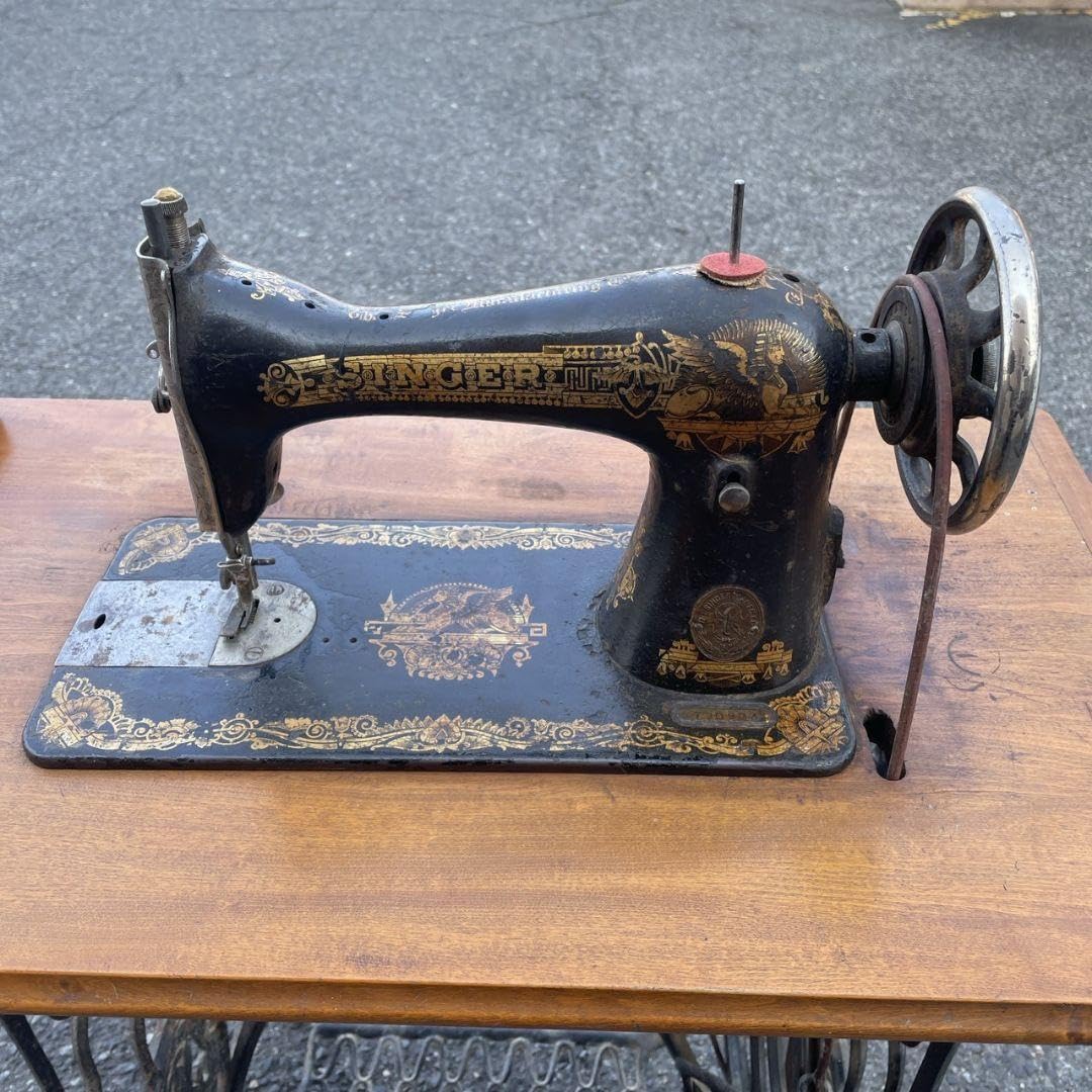 Amazon.co.jp: 1920年 SINGER シンガー アンティークミシン