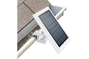 Adjustable Weatherproof eufy Gutter Mount for Ring Solar Panel