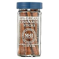 Vista 2 de Morton & Bassett Canela Stix Orgánica, 1.1 lb