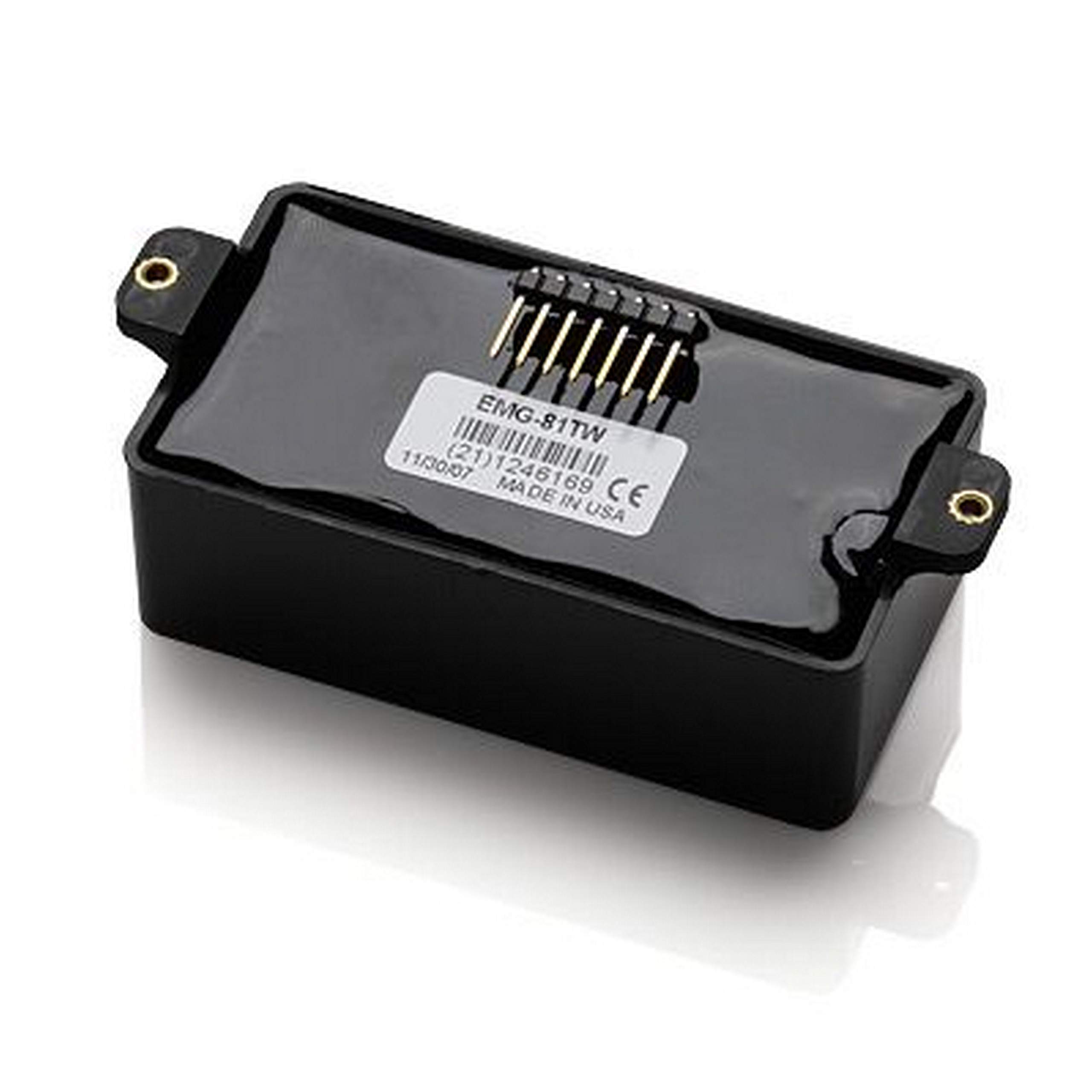 EMG 81TW Dual Mode Humbucker Schwarz