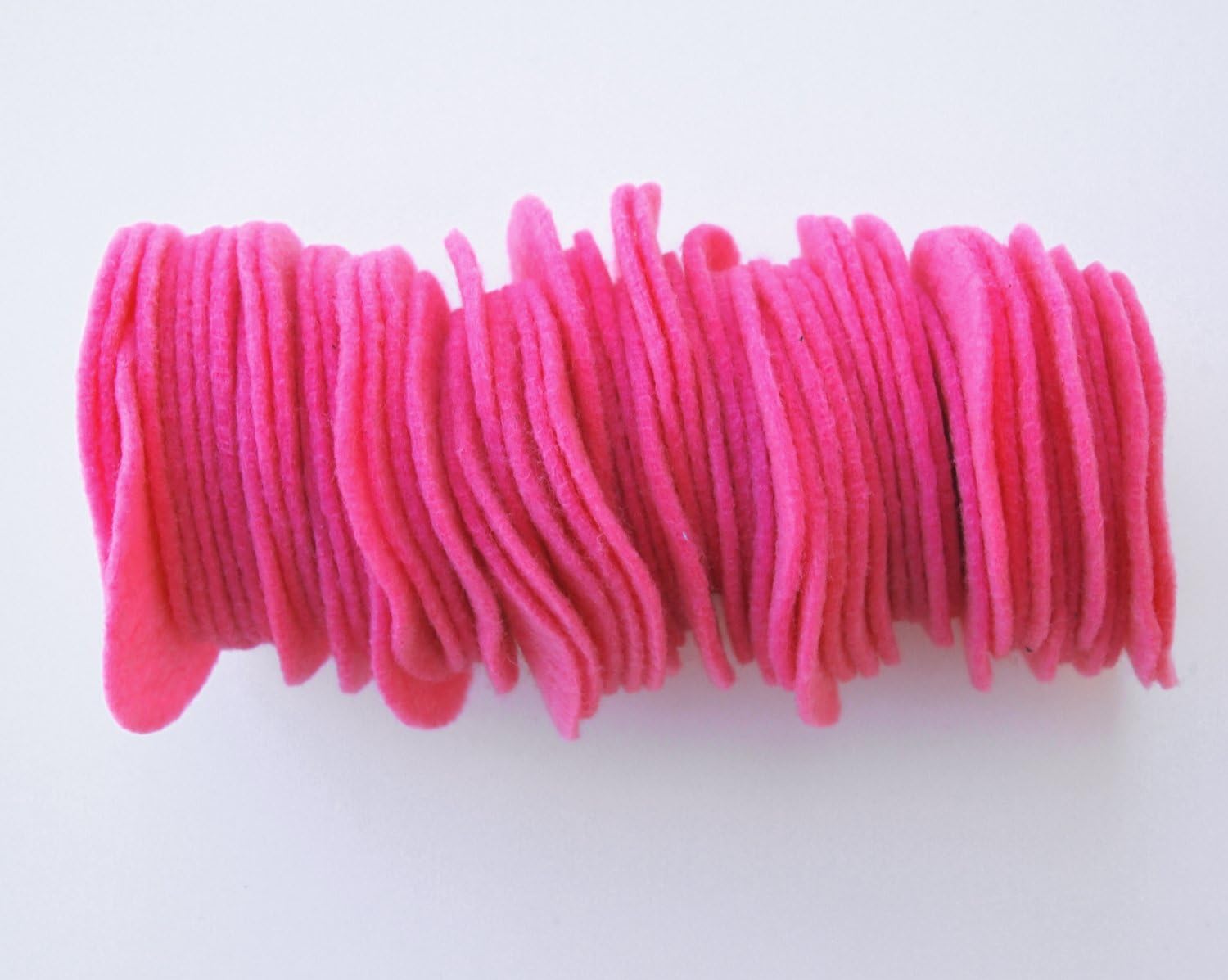 Playfully Ever After Pink Craft Felt Circles (2 Inch - 44pc)
