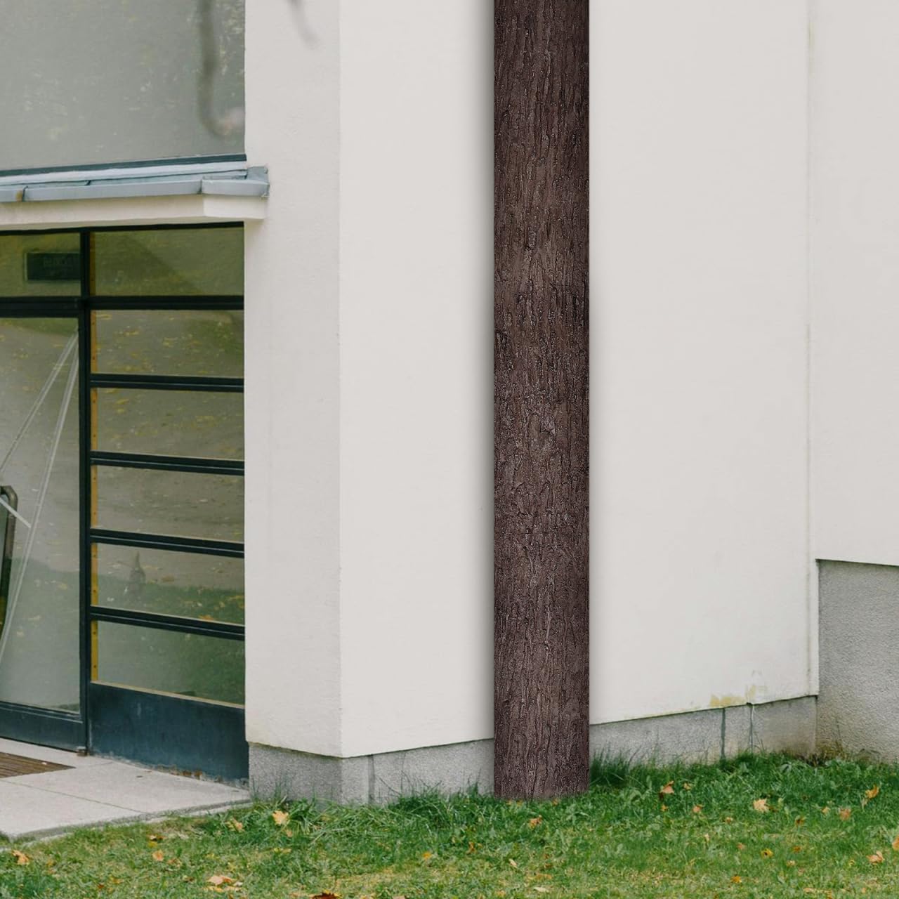 ibasenice Realistic Artificial Tree Bark Wrap for Walls and Floors Flexible Faux Tree Bark Decor for Indoor and Outdoor Use Easy to Install Natural Texture 39.37X15.74In