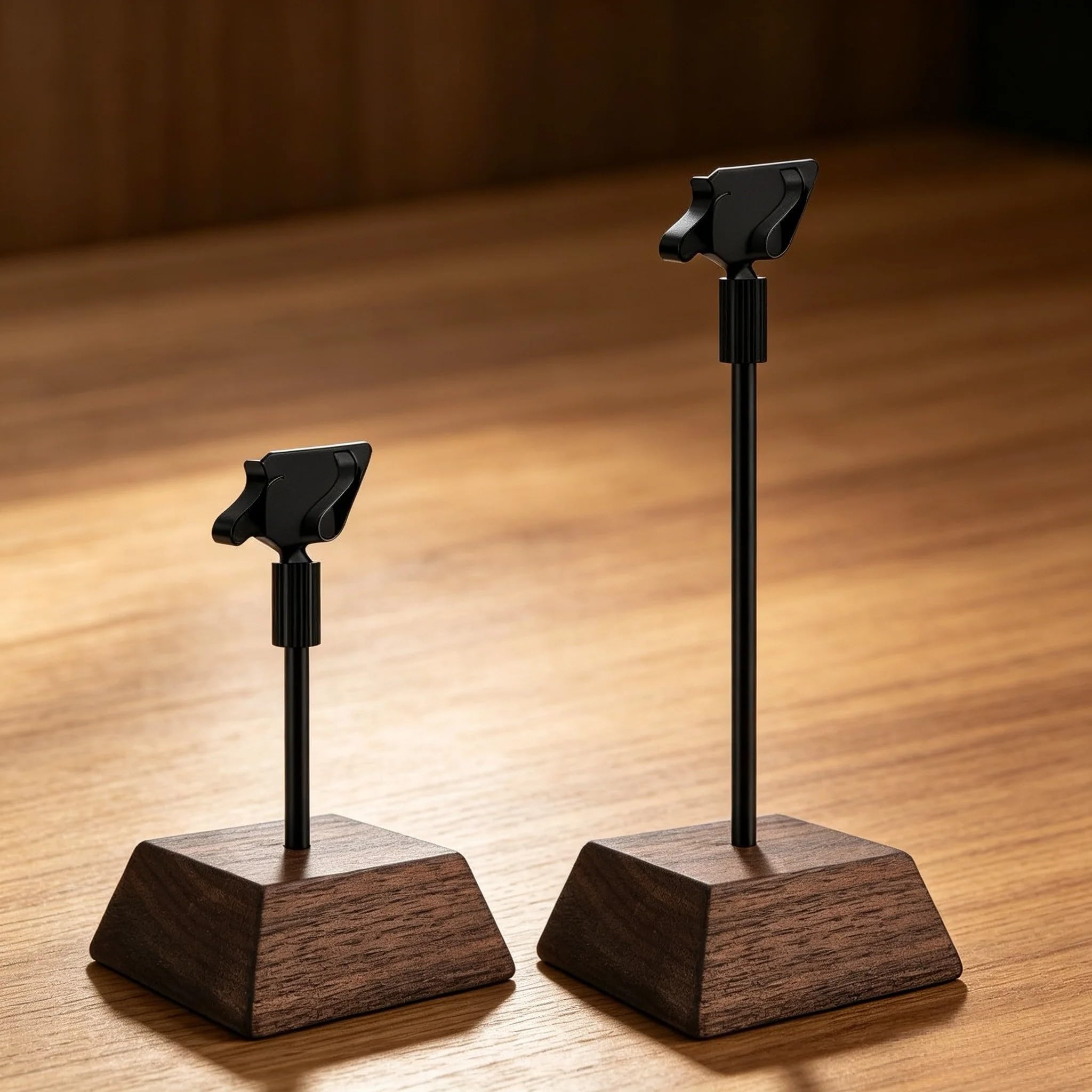 Clip in metallo for portacarte con numero da tavolo in legno da 5 pezzi