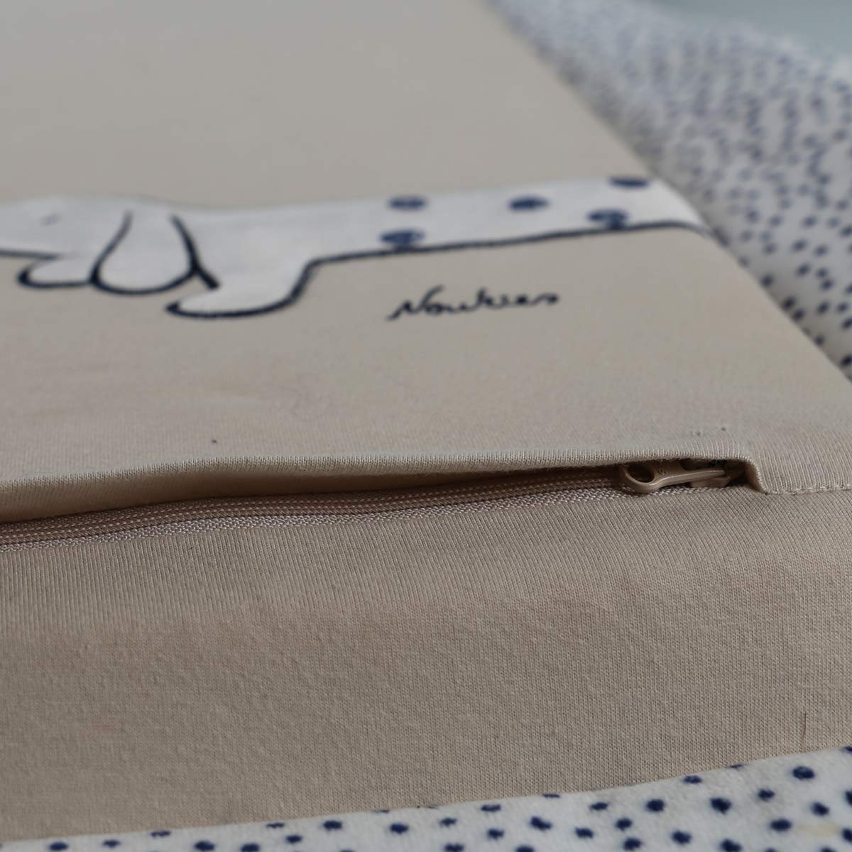 RugRat Memory Foam Cradle Mattress. Off White