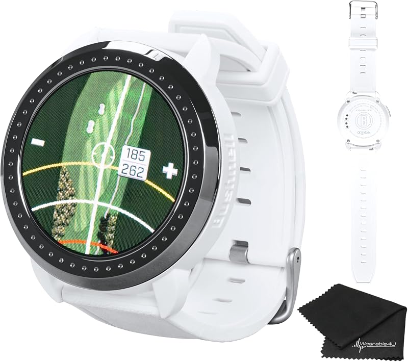 Bushnell iON Elite reloj GPS de golf blanco con paquete de tela