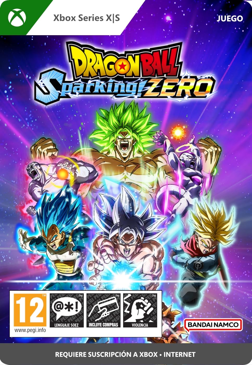 DRAGON BALL: Sparking! ZERO Standard Edition | Xbox Series X|S - Código de descarga