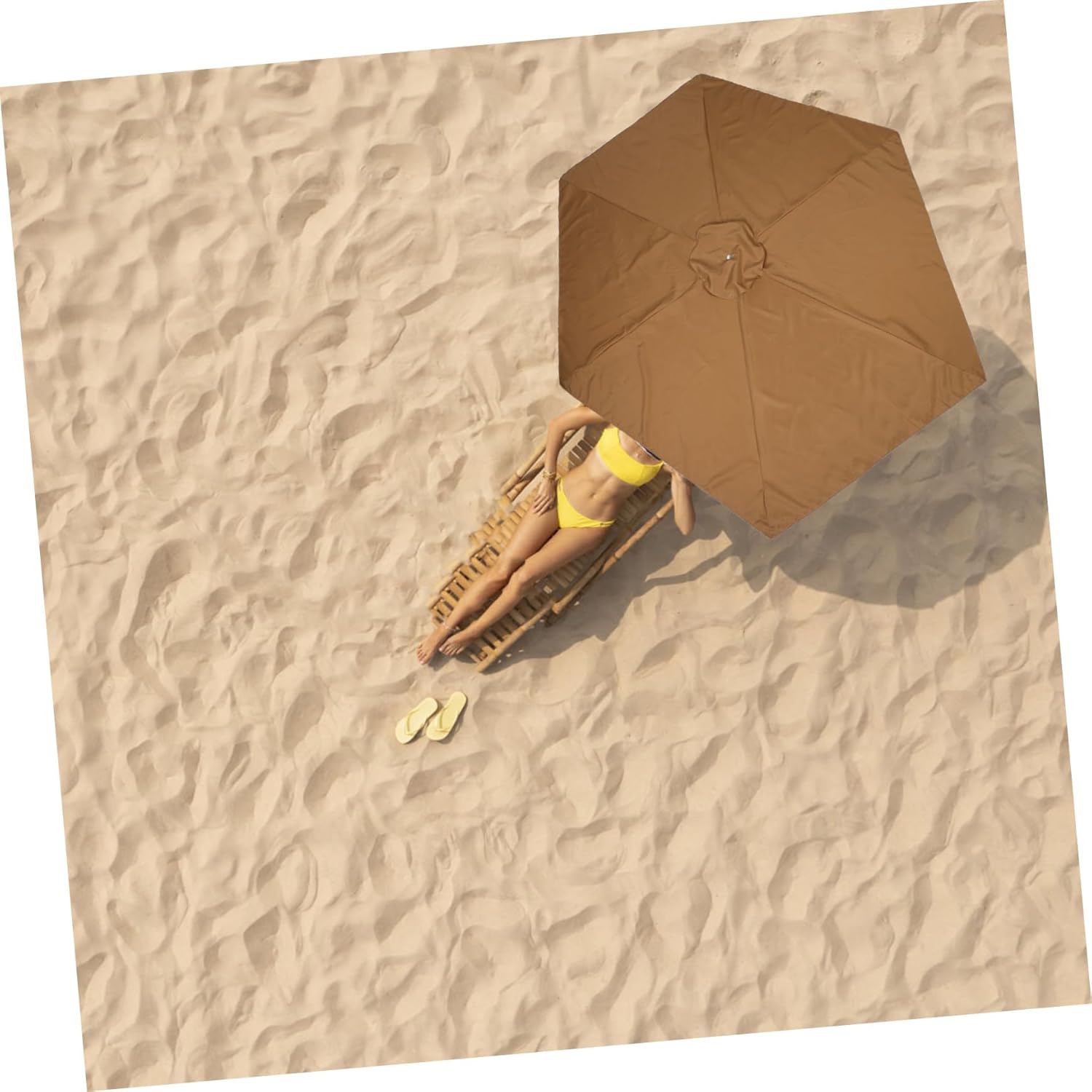 Patio Umbrella Replacement Canopy Outdoor Parasol Cover Rib Market Umbrella Chic Design for Patio and Outdoor Spaces