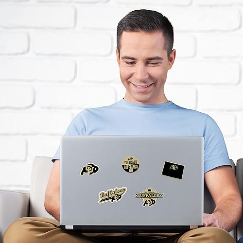 Miniatura 4 de Rico Industries NCAA - Hoja de adhesivos (5 unidades)